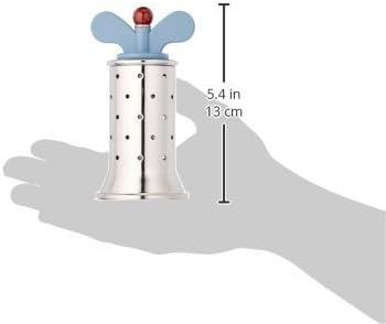 Alessi Michael Graves Pepper Mill Black, 6.3cm diameter, 13.2cm high
