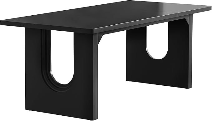 Tribesigns Modern Executive Desk, 70.9" Large Office Computer Desk, Conference Table Meeting Room Table, Simple Workstation Business Furniture for Home Office