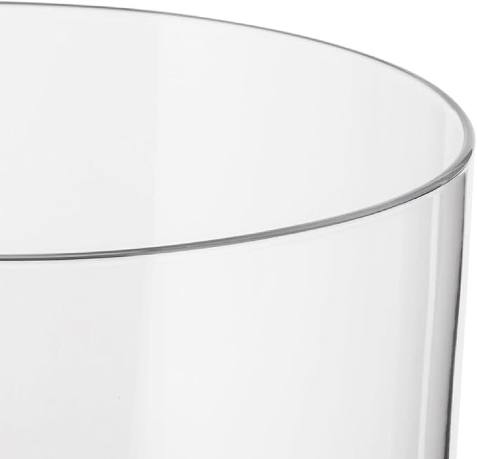 Alessi Family Red Wine Glass, Crystalline Glass, 6cm, 3/8oz-H 2 1/2-inch, 1 Glass