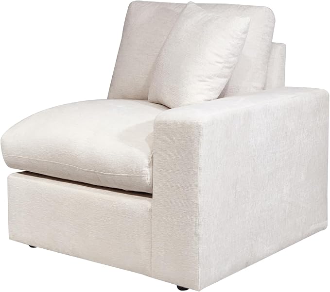 Convertible Sectional Sofa 8 Seat Modular L Shaped Couch, Beige