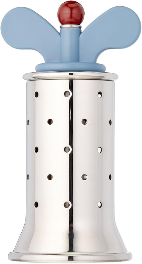 Alessi Michael Graves Pepper Mill Black, 6.3cm diameter, 13.2cm high