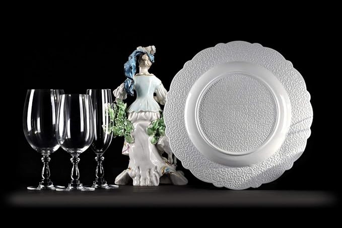 Alessi Dressed Glass For White Wine, Transparent