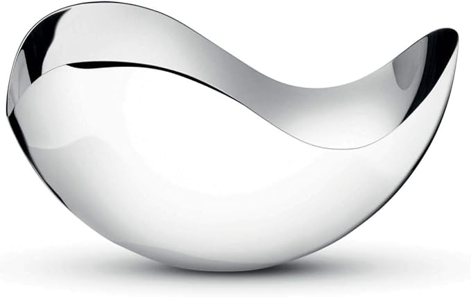Georg Jensen Bloom Petit Stainless Steel Serving Bowl