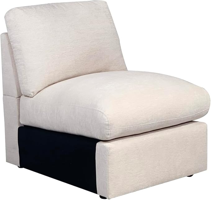Convertible Sectional Sofa 8 Seat Modular L Shaped Couch, Beige