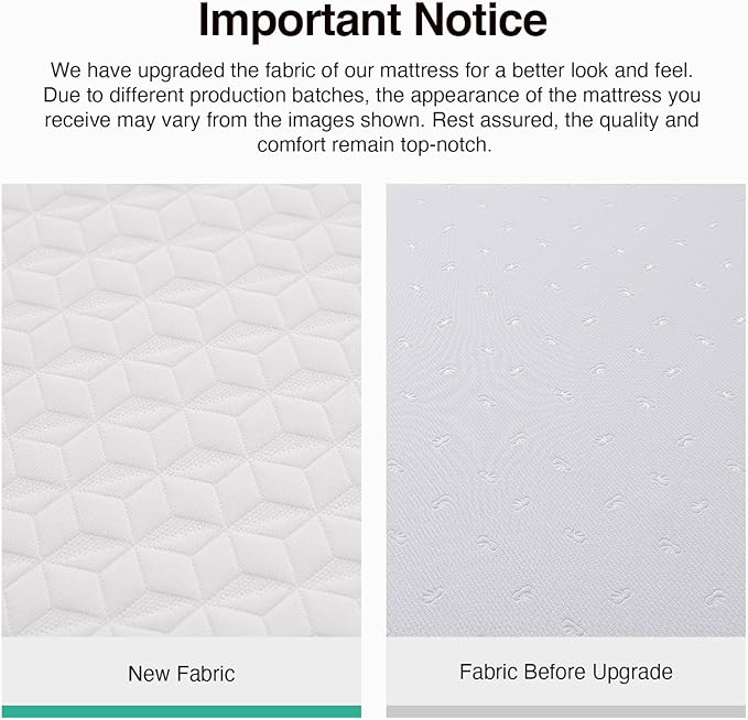 Novilla Queen Size Mattress, 10 Inch Memory Foam Mattress Queen for Supportive & Pressure Relief, Removable Washable Cover,CertiPUR-US Certified Mattresses in a Box, Firm