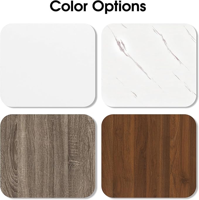 20''- 118.5'' Extendable Dining Room Table, Expandable Dining Table, Modern Large Table, for 2-12 Person, Walnut Brown