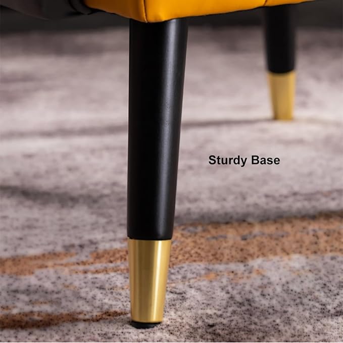 homary Leather Accent Chair with High Back Microfiber Upholstery Comfy Chair for Bedroom, Reading Corner, Living Room Chairs (Gray)