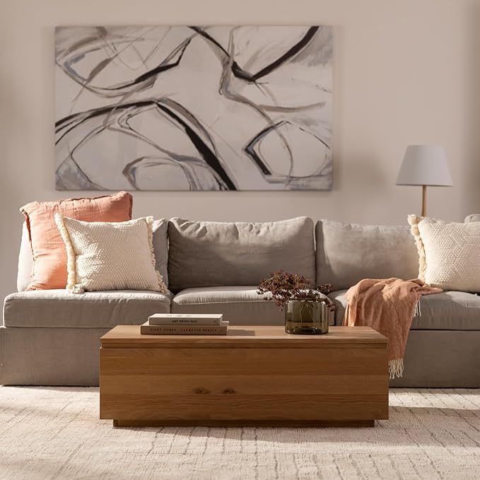 Transformer Table Expandable Dining Table Set for 4 to 12, Living Room Furniture Lift Top Coffee Table with Storage, Extendable Dinner Table with Panels Storage Coffee Desk, Modern Dining Room Tables