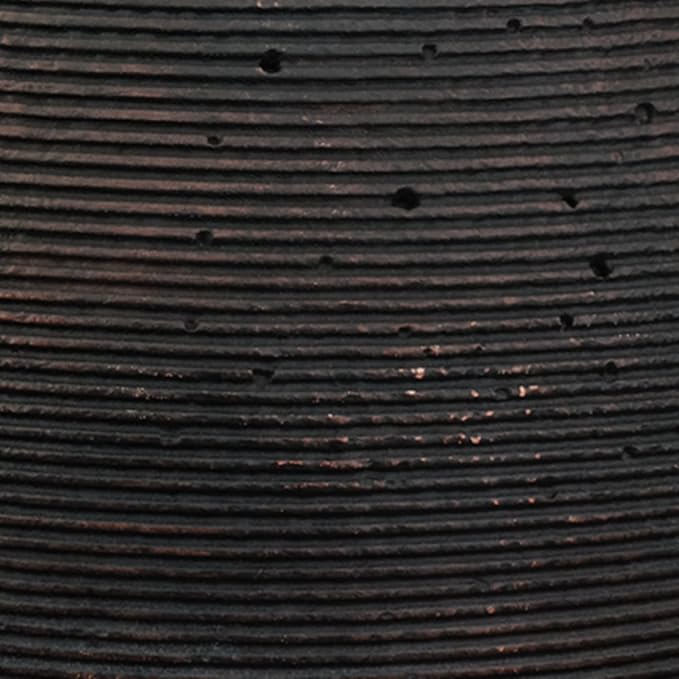 Signature Design by Ashley Hannela 17" Modern Distressed Polyresin Vase, Antique Brown