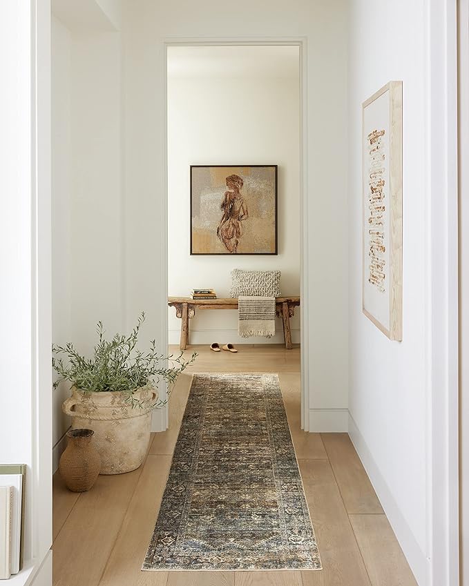Loloi Amber Lewis Morgan Collection MOG-05 Spice Lagoon 8'-3" x 11'-3" .38" Pile Height Area Rug