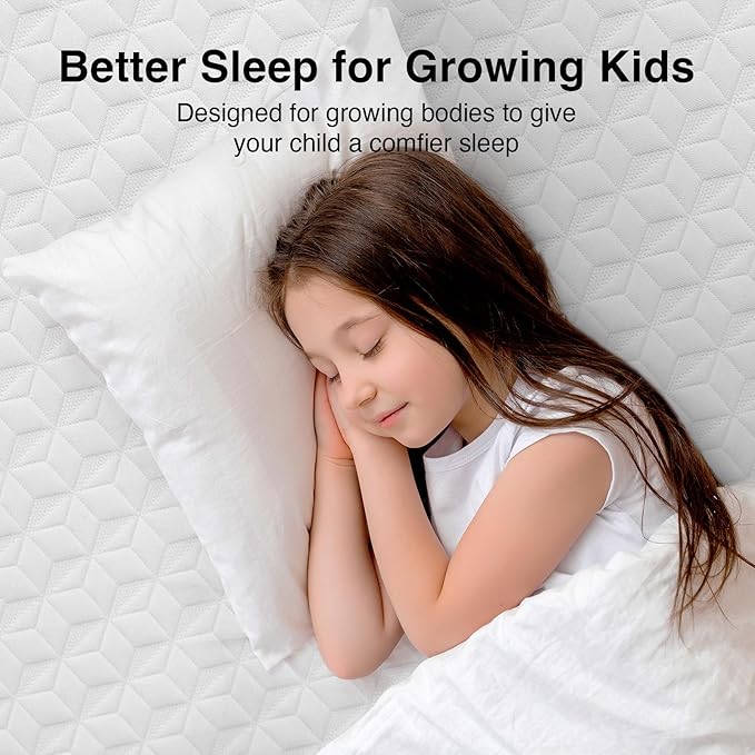 Novilla Twin Size Mattress, 8 Inch Memory Foam Mattress Twin for Pressure Relief & Comfort Sleep, Removable Washable Cover, CertiPUR-US Certified Twin Mattresses in a Box, Medium Firm