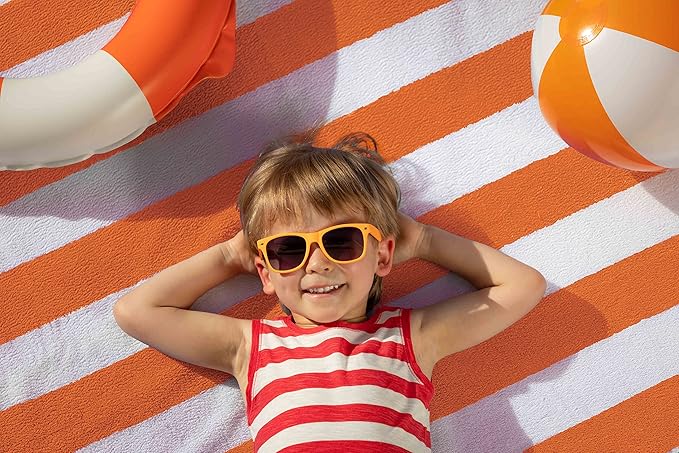 Utopia Towels 4 Pack Cabana Stripe Beach Towel Oversized 100% Ringspun Cotton Beth Towels Highly Absorbent Bath Towels for Beach