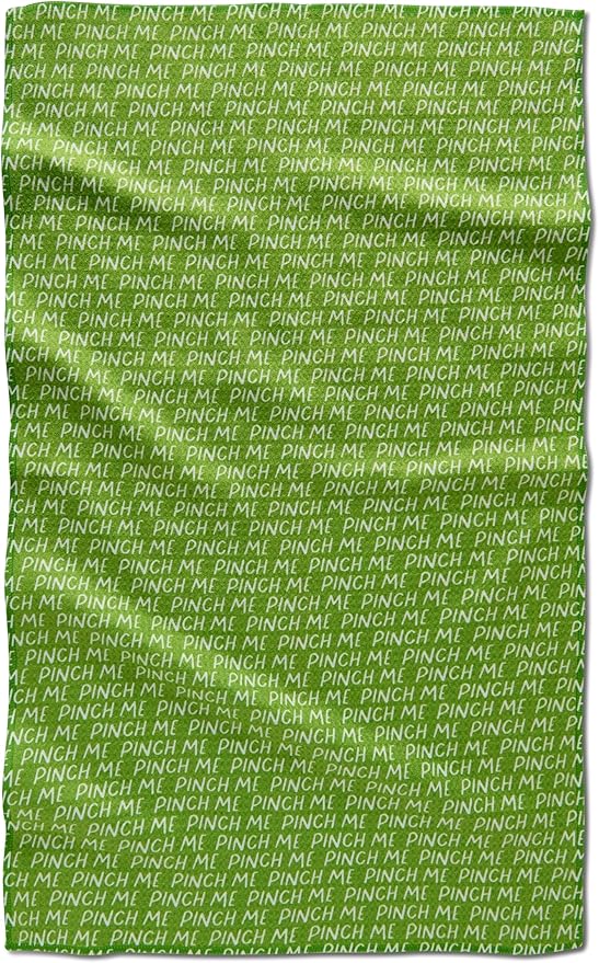 GEOMETRY St. Patrick’s Day Kitchen Towels Quick Dry Microfiber Premium Tea Towel Pinch Me
