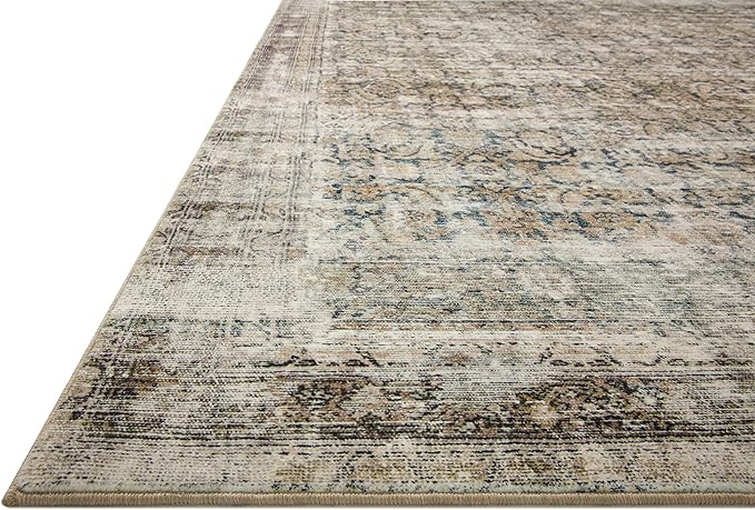 Loloi Amber Lewis Morgan Collection MOG-02 Navy Sand 7'-3" x 9'-3" .38" Area Rug