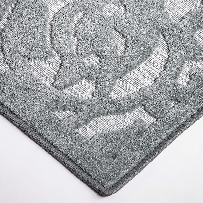 My Texas House Lady Bird Area Rug 5.2x7.6 Indoor Outdoor, Harbor Blue
