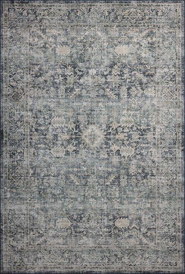 Loloi Amber Lewis Josie Collection JOS-01 Ocean Natural 2'-6" x 10'-0" .13" Runner Rug