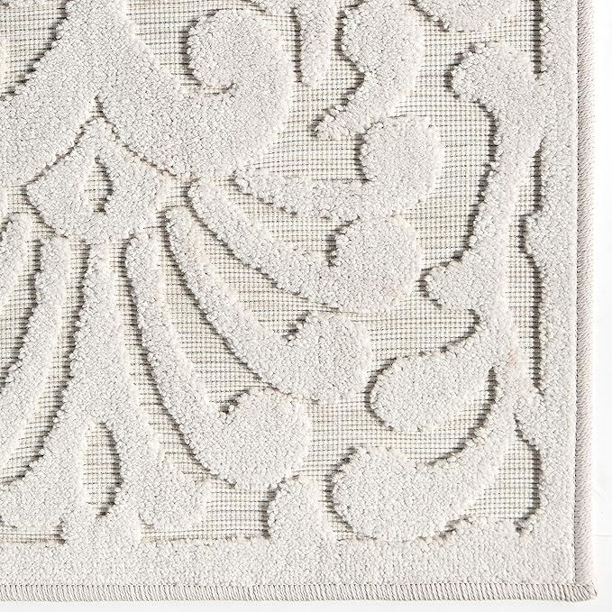 My Texas House Bluebonnets Area Rug 3.11x5.5 Indoor Outdoor, Natural