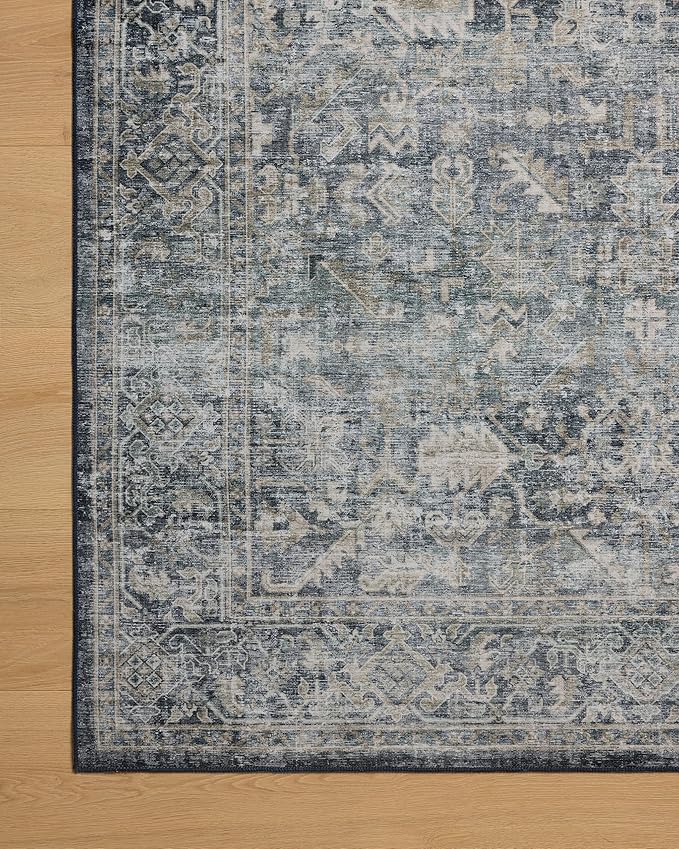 Loloi Amber Lewis Josie Collection JOS-01 Ocean Natural 2'-6" x 10'-0" .13" Runner Rug