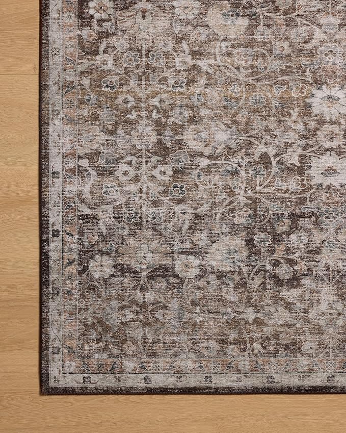 Loloi Amber Lewis Josie Collection JOS-02 Earth Natural 6'-0" x 9'-0" .13" Area Rug