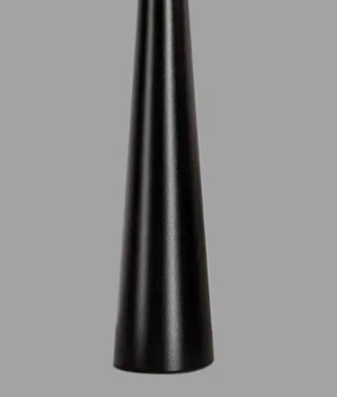 Symphony Tall Floor Lamp with Long Adjustable Arm | 167cm Modern Standing Lamp with 3000K Warm LED Light | Black Brushed Metal Finish for Living Room | Bedroom & Office | Elegant Design