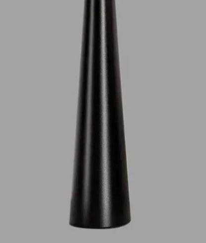 Symphony Tall Floor Lamp with Long Adjustable Arm | 167cm Modern Standing Lamp with 3000K Warm LED Light | Black Brushed Metal Finish for Living Room | Bedroom & Office | Elegant Design