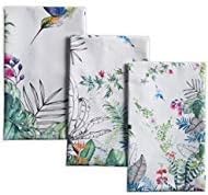 Maison d'Hermine Dish Towels 100% Cotton Absorbent Tropiques Set of 3 Spring Summer