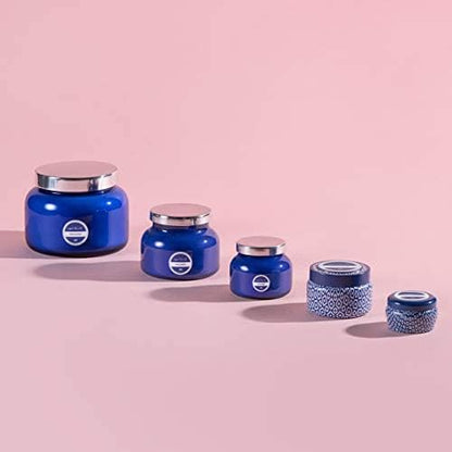 Capri Blue Volcano Scented Candles - Luxury Glass Jar Candles for Home Scented with Tropical Fruit & Sugared Citrus - Soy Wax Blend - Capri Blue Volcano - White Color (8 oz)