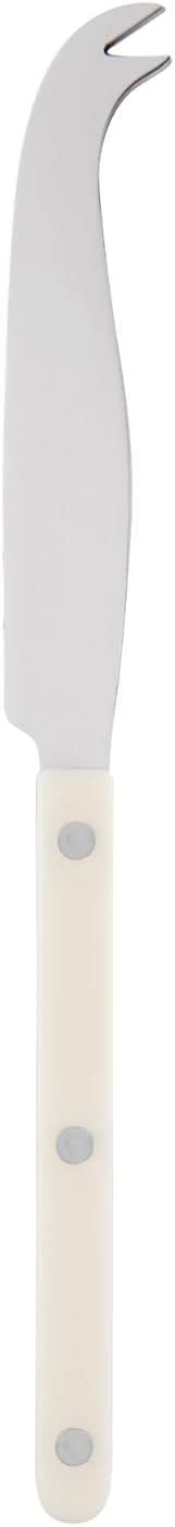 Cheese Knife 9.4 inches - Bistrot Collection - All Cheeses - Stainless Steel & Nylon - Dishwasher Safe - Ivory - Brilliant Finish
