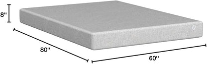 Kin By Tuft & Needle Firm 8" Queen Adaptive Foam Mattress in a Box, Cooling Pressure Relief, Balanced Support, 100 Night Trial, Fiberglass-Free, CertiPUR-US, 10-Year Limited Warranty