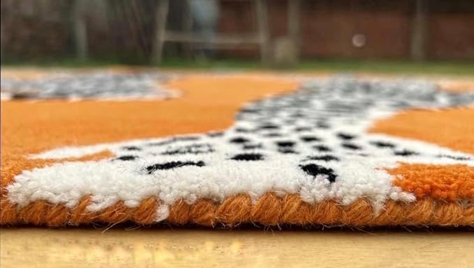 Hand Tufted Modern & Unique Animal Rugs 100% Wool, Soft and Durable Rugs for Your Living Room, Bedroom,Hall Or Any Room (Multi Colour B1, 10 X 13 Feet)