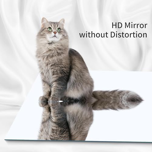 KOCUUY Frameless Mirror, 30"x30" Square Rectangle Bathroom Wall Mirror for Over Sink, Upgraded Shatterproof Unframed Design for Bedroom, Living Room, Entryway