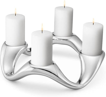 Georg Jensen Cobra 4 Pillar Candle Holder
