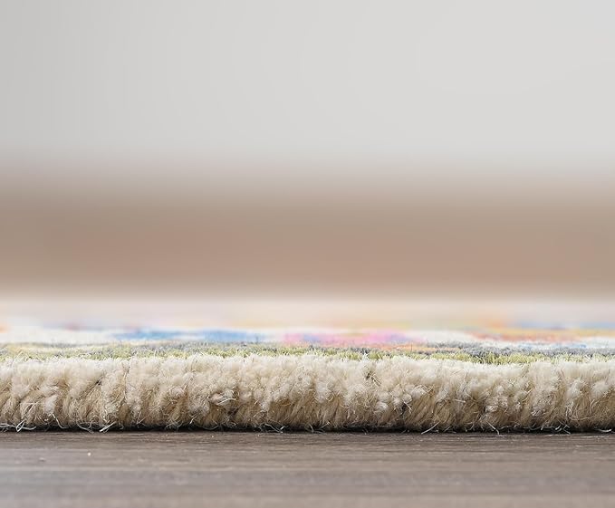 Hand Tufted Modern & Unique Animal Rugs 100% Wool, Soft and Durable Rugs for Your Living Room, Bedroom,Hall Or Any Room (Multi S1, 8 X 10 Feet)