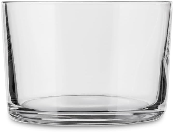 Alessi Family Red Wine Glass, Crystalline Glass, 6cm, 3/8oz-H 2 1/2-inch, 1 Glass
