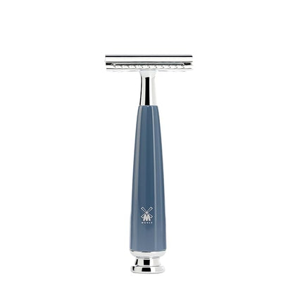 MÜHLE RYTMO 4-piece Pure Badger Double Edge Safety Razor (Closed Comb) Shaving Set For Men - Perfect for Every Day Use, Barbershop Quality Close Smooth Shave