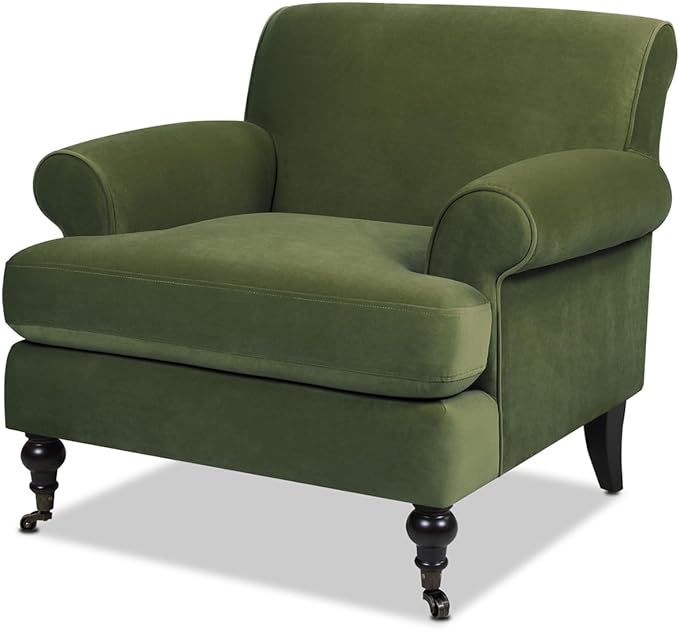 Jennifer Taylor Home 38" Alana Lawson French Country Large Comfortable Living Room Accent Arm Chair