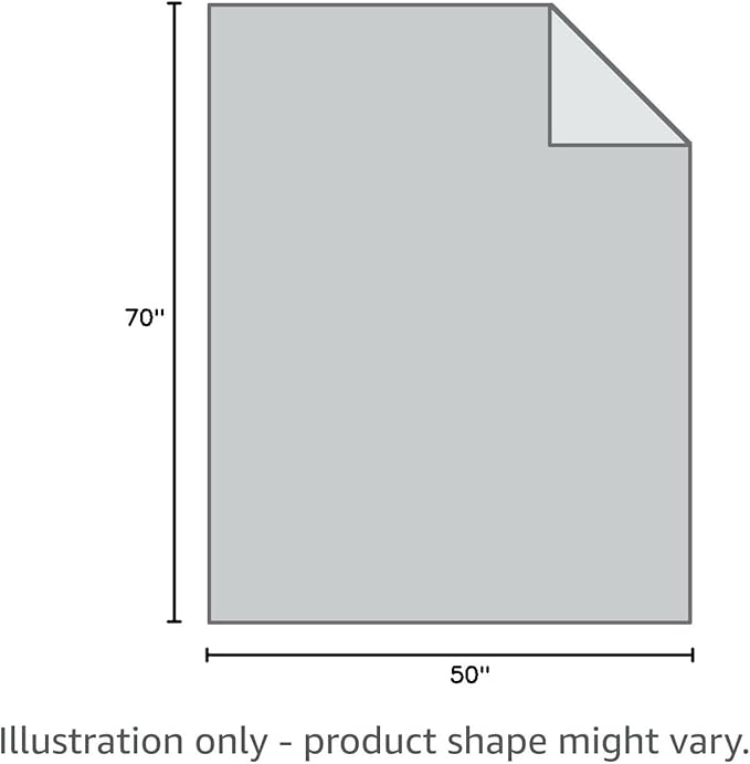 Bedsure Light Grey Fleece Blanket for  - Super Soft Cozy Blankets for Women, Cute Small Throws for Girls, 50x70 Inches