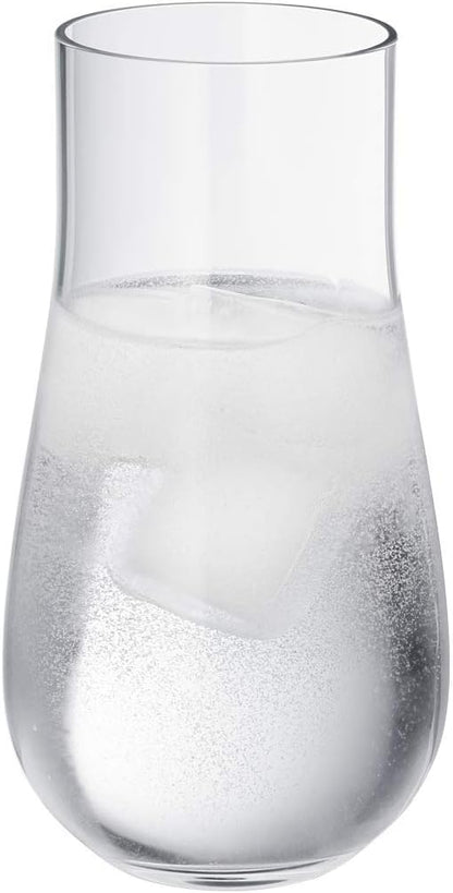 Georg Jensen Sky Tall Tumbler Glass, Crystalline, 6 Count