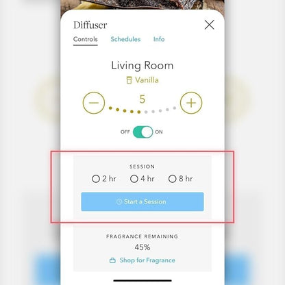 Aera Smart Home Fragrance Diffuser and Beach House Scent Refill Bundle - Alexa Compatible, Hypoallergenic, Family and Pet Safe, App Controlled