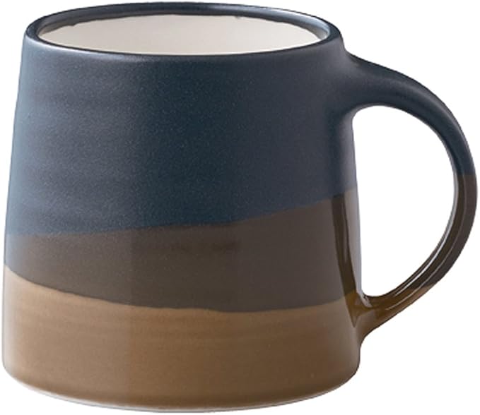 KINTO SCS-S03 20757 Mug, 11.2 fl oz (320 ml), Black x Brown, Gift Present