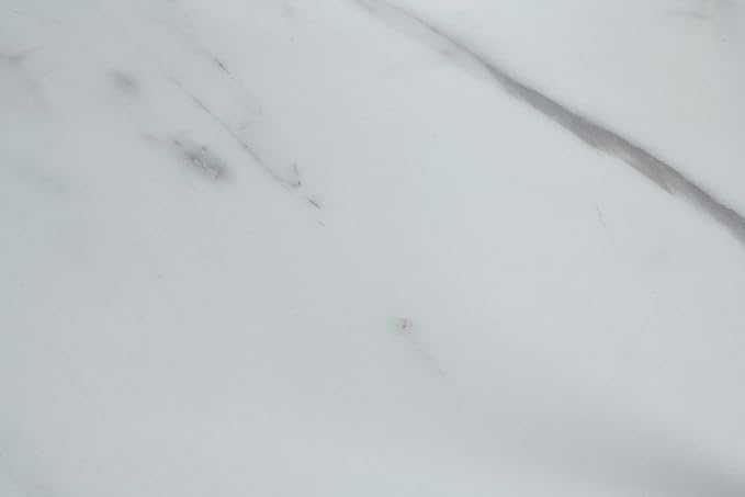 AGV LIGHTING Tadio Glass Coffee Table, Mid-Century Modern Coffee Table for Living Room, Chrome Finish Leg, Clear Glass Top & Faux Marble Wood Shelf, 41 in