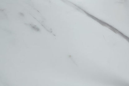 AGV LIGHTING Tadio Glass Coffee Table, Mid-Century Modern Coffee Table for Living Room, Chrome Finish Leg, Clear Glass Top & Faux Marble Wood Shelf, 41 in