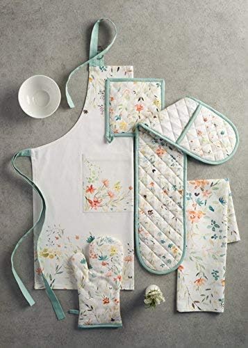 Maison d'Hermine Colmar 100% Cotton Kitchen Towels Set of 2 Absorbent Tea Bar Towels