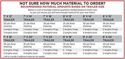 TCDesignerProducts Gold Tinsel Garland - 15' Long x 4" Wide, Parade Float Decorations for Trailer Or Golf Cart, Christmas Garland Décor for Home and Party