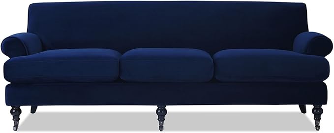 Jennifer Taylor Home Alana Lawson Sofa, Navy Blue
