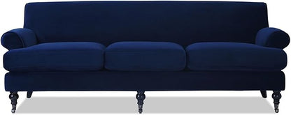 Jennifer Taylor Home Alana Lawson Sofa, Navy Blue