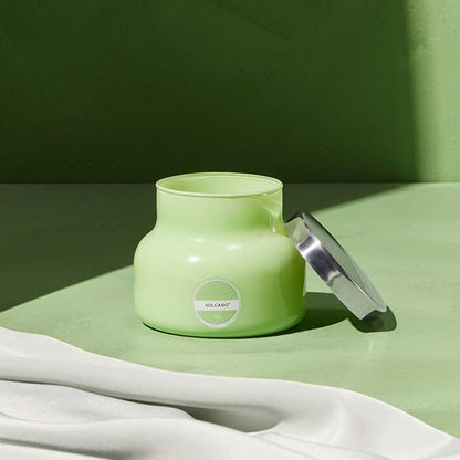 Capri Blue Volcano Scented Candles - Luxury Candles for Home Scented with Tropical Fruit & Sugared Citrus - Long Lasting Soy Wax Blend - Petite Glass Jar (Iced Matcha Green, 8 oz)