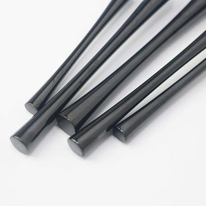 JASHII 20-piece 18/10 Stainless Steel Black Flatware/Cutlery/ Set Service for 4 Person, Include Knife/Fork/Spoon, Mirror Polished (Black)