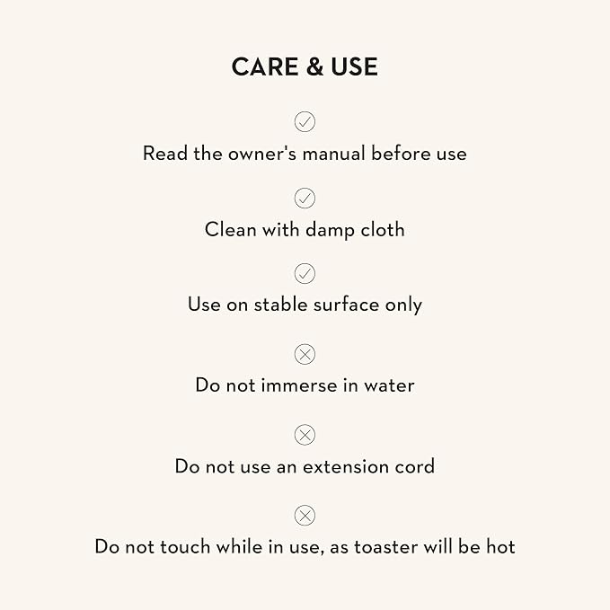 MACKENZIE-CHILDS 2-Slice Toaster, Decorative Toaster for Kitchen, Brown-and-White Mocha Check