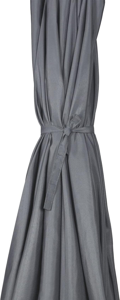 Blissun 9' Outdoor Patio Umbrella, Outdoor Table Umbrella, Yard Umbrella, Market Umbrella with 8 Sturdy Ribs, Push Button Tilt and Crank